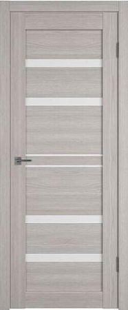 Межкомнатная дверь Atum Pro Х26 60x200 (stone oak, стекло white cloud)