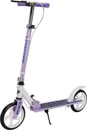 Двухколесный подростковый самокат Ricos Shine JSCM6698 (фиолетовый)