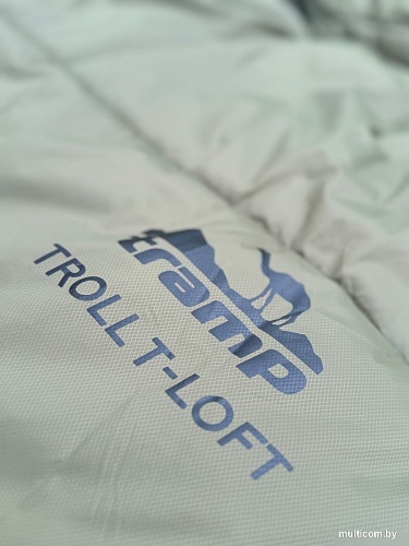 Спальный мешок TRAMP Troll T-Loft Compact (зеленый, L)