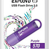 USB Flash Exployd 570 64GB (фиолетовый) [EX-64GB-570-Purple]