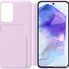 Чехол для телефона Samsung Smart View Wallet Case Galaxy A55 (лавандовый)