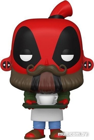 Фигурка Funko POP! Bobble Marvel Deadpool 30th Coffee Barista 54653