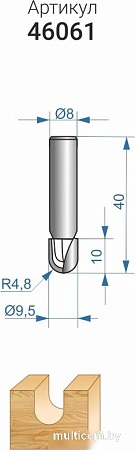 Фреза Энкор 46061