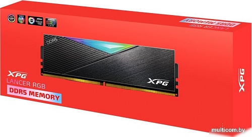Оперативная память ADATA XPG Lancer RGB 2x48ГБ DDR5 6000МГц AX5U6000C3048G-DCLARBK