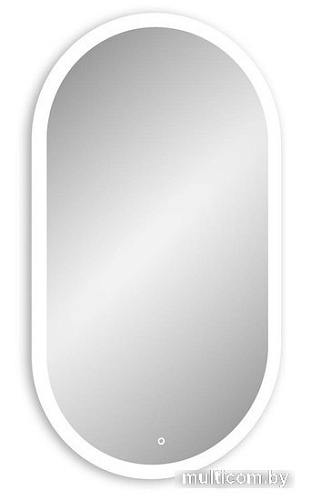 Пекам Зеркало LED Iva-102,5,5х52,5s (с сенсором на прикосновение)
