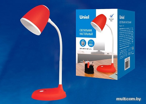 Настольная лампа Uniel TLI-228 RED E27 UL-00003651