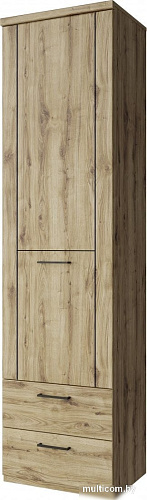 Шкаф-пенал Anrex Doorset 1D2S (дуб наварра)