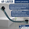 Сифон Lauter 21Y32001 (матовый черный)