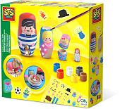 Набор для рисования SES Creative Матрешки 14002