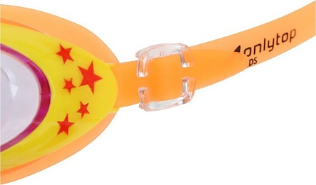 Очки для плавания Onlytop 9144637 (оранжевый)