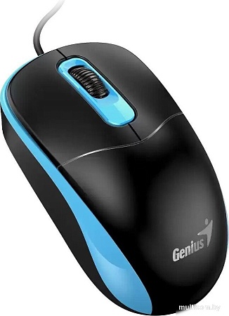 Мышь Genius DX-111 USB-A (черный/синий)