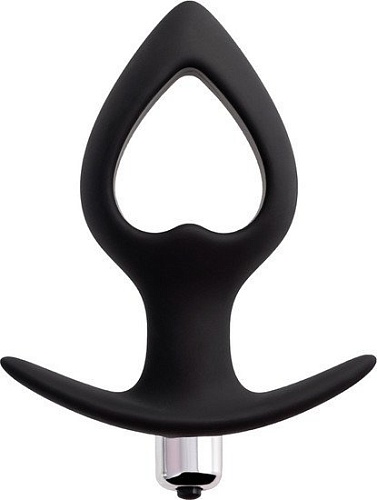 Вибропробка TOYFA Popo Pleasure Cordis M 731436 (черный)