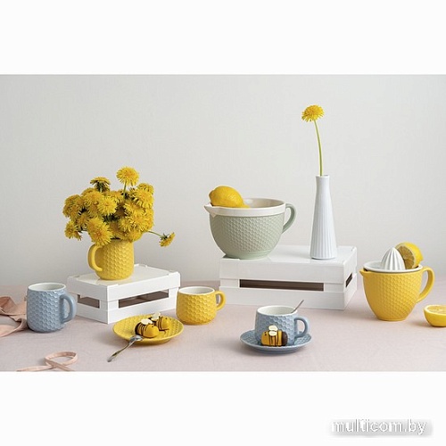 Чашка с блюдцем Liberty Jones Marshmallow LJ000078