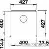 Кухонная мойка Blanco Subline 400-F (антрацит)