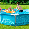 Каркасный бассейн Intex Metal Frame Beachside 28208 (305х76)