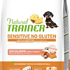 Сухой корм для собак Trainer Sensitive No Gluten Mini Puppy&amp;Junior with Salmon (для щенков мелких пород с чувствительным пищеварением с лососем) 2 кг