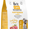 Сухой корм для собак Brit Dog Puppy&amp;Junior Medium Healthy Growth с индейкой и уткой 1.5 кг