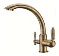 Однорычажный смеситель Kaiser 31244-3 bronze