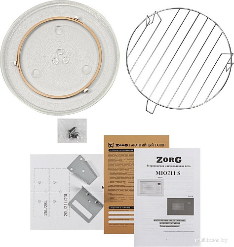 Микроволновая печь ZorG MIO211 S (белый)