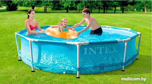 Каркасный бассейн Intex Metal Frame Beachside 28208 (305х76)