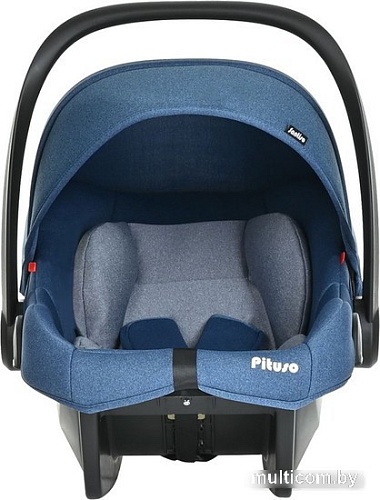 Детское автокресло Pituso Santiso R201 (джинс/светло-серый)