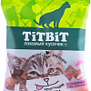 Лакомство для кошек TiTBiT Хрустящие подушечки с паштетом из лосося 30 г
