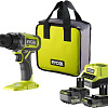 Дрель-шуруповерт Ryobi RDD18-2C52S 5133005522 (с 2-мя АКБ 2 Ач+5 Ач, сумка)