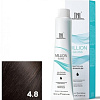 Крем-краска для волос TNL Professional Million Gloss 4.8 100 мл