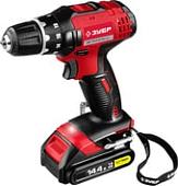 Дрель-шуруповерт Зубр ДА-14.4-2-Ли КМ2 (с 1-им АКБ, кейс)