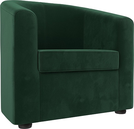 Интерьерное кресло Лига диванов Норден 109048 (велюр зеленый)