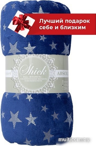 Плед Tex Republic TF FNL BL-SL 1520 19-3952 150x200 см (синий)