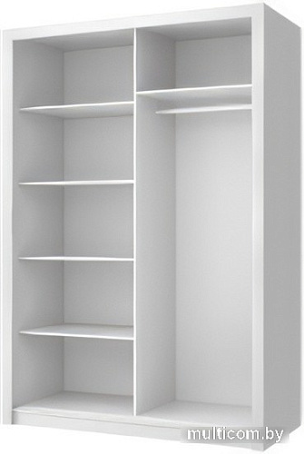 Шкаф распашной Anrex Milan 150 (белый)