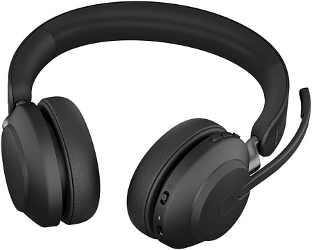 Наушники Jabra Evolve2 65 UC Stereo USB-A Desk (черный)