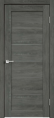 Межкомнатная дверь Velldoris Linea 1 90x200 (дуб шале графит, мателюкс)
