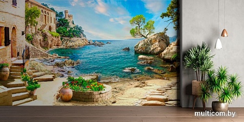 Фотообои ФабрикаФресок Фреска Солнечная гавань 685270 (500x270)