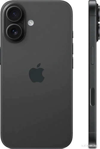 Смартфон Apple iPhone 16 128GB (черный)