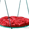 Подвесные качели M-Group Гнездо 1.2м 17039906 (красная подушка)