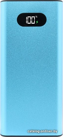 Внешний аккумулятор TFN Blaze LCD PD 20000mAh (голубой)