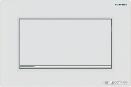 Панель смыва Geberit Sigma 30 New 30 115.893.JT.1 (белый матовый/хром глянцевый)