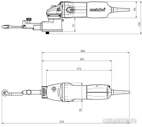 Ленточная шлифмашина Metabo BFE 9-20 Set 602244500