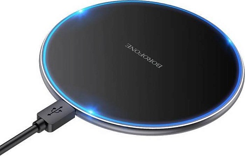 Беспроводное зарядное Borofone BQ3 Pro (черный)