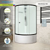 Душевая кабина Domani-Spa Simple 99 High 90x90 DS01Sm99HWM00.Gt-V1.2-Black