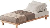 Кровать Домаклево Сакура 90x190 (береза/натуральный)