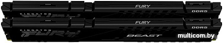 Оперативная память Kingston FURY Beast 2x16GB DDR5 PC5-41600 KF552C40BBK2-32