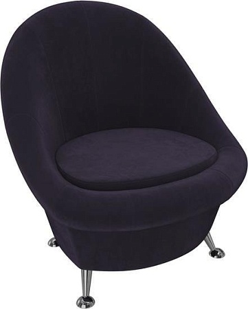 Интерьерное кресло Mebelico 252 105538 (велюр, фиолетовый)