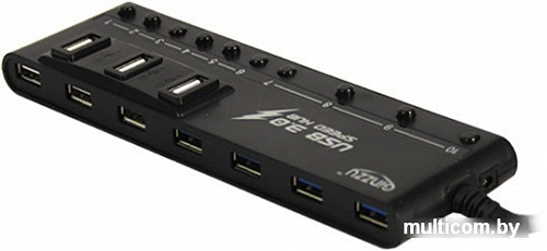 USB-хаб Ginzzu GR-380UAB