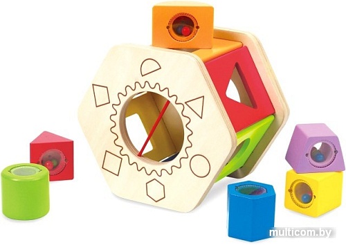 Сортер Hape Встряхни и подбери по форме E0407-HP