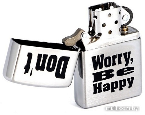 Зажигалка Zippo 200 Don't worry
