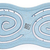 Щетка Dewal Eco-Friendly DBEF35-light blue