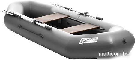 Гребная лодка Тонар Бриз 280 (серый)